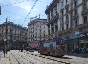 ミラノの大通り