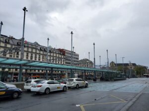 ジュネーブ駅 駅前