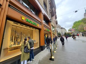 ジュネーブ ロレックス外観