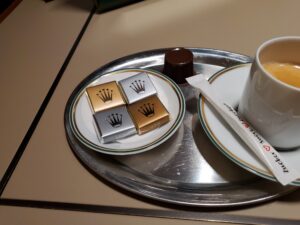 ジュネーブ ロレックス内部