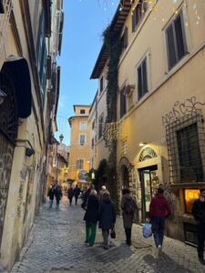 トラステヴェレの様子